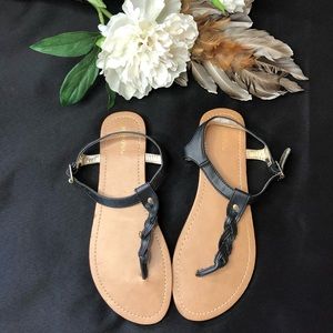 🆕Braided Thong Sandals, New without Tags